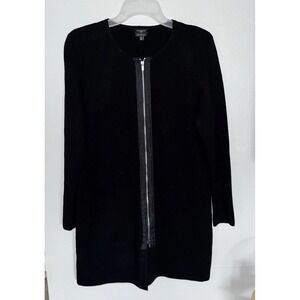 Talbots Merino Wool Women's Petite Medium Black Dress Full Zipped‎
